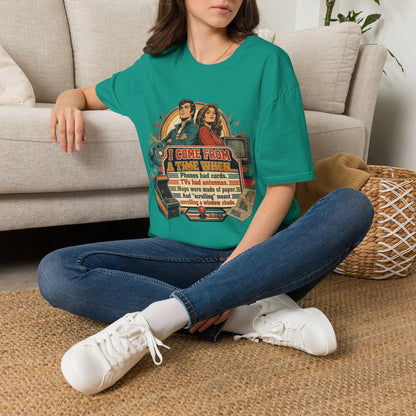 Vintage Road Trip T-Shirt — "I Come From A Time When" Retro Couple Graphic