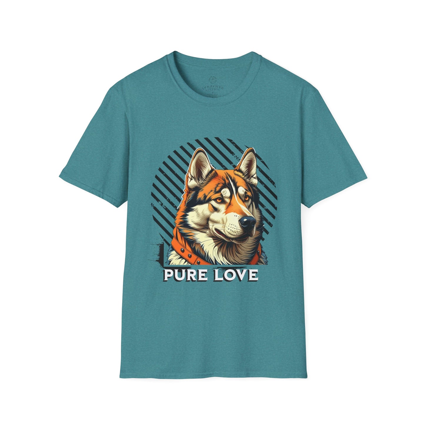 Pure Love Dog Unisex Softstyle T-Shirt - Perfect Gift for Dog Lovers