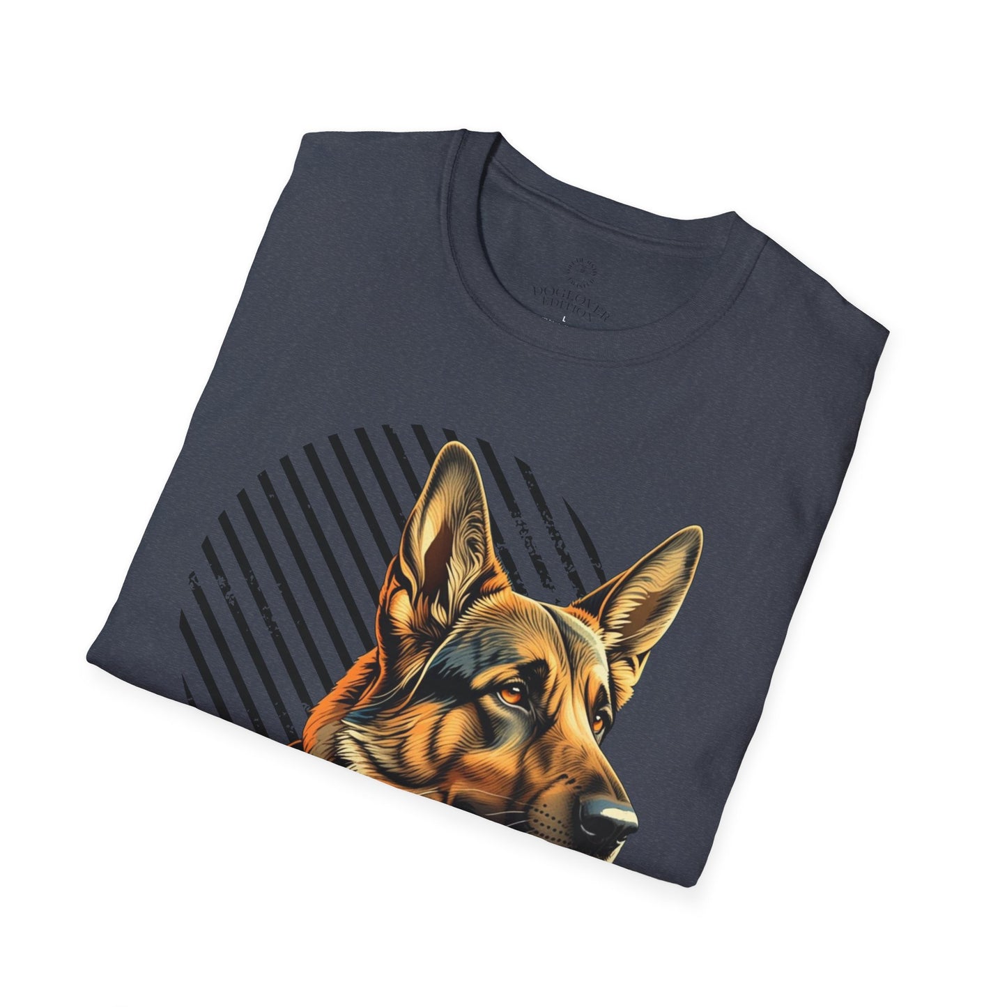 German Shepherd Pure Love Unisex Softstyle T-Shirt .dog
