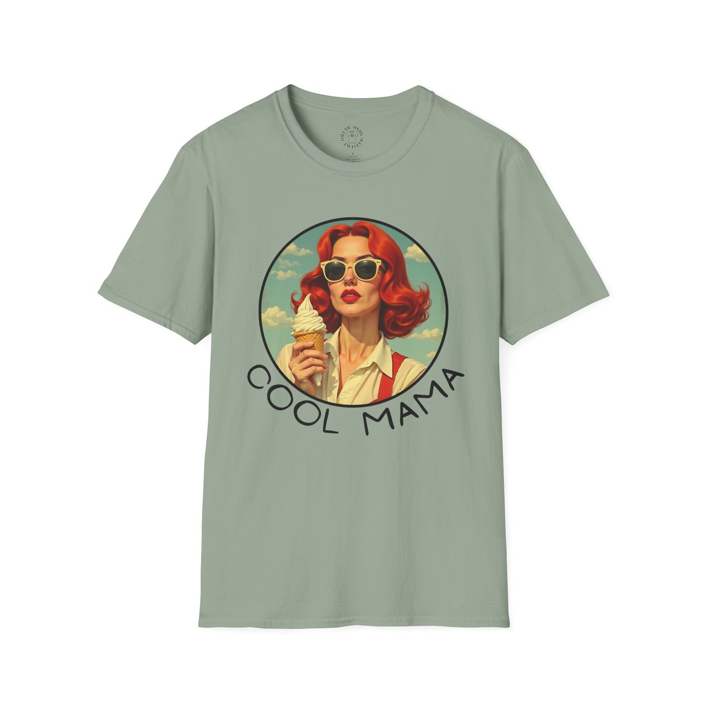 Cool Mama Vintage Graphic Unisex Softstyle T-Shirt