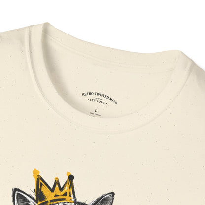 Cat Graphic Tee — "Cats Don't Have Owners They Have Staff"