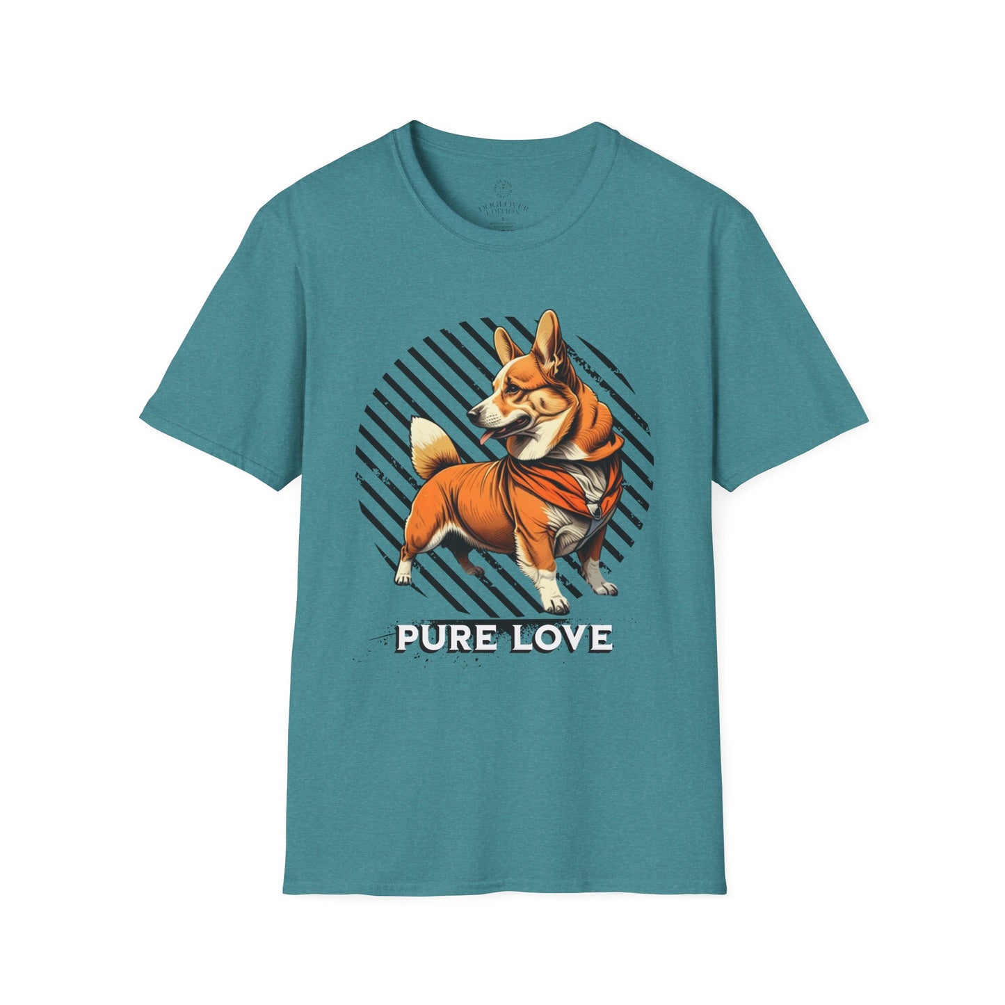 Pure Love Corgi Unisex Softstyle T-Shirt