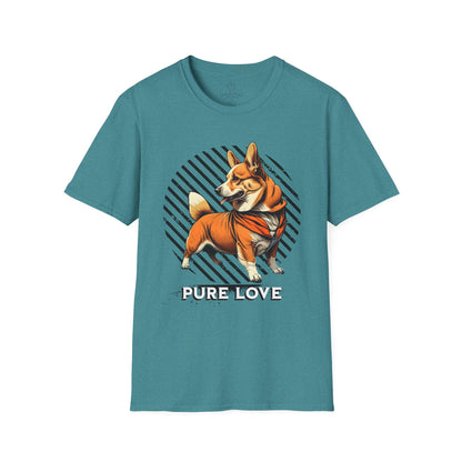 Pure Love Corgi Unisex Softstyle T-Shirt