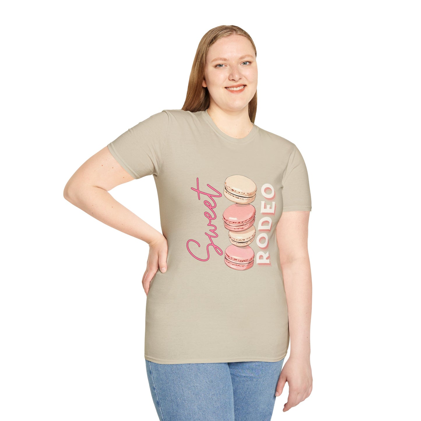 Sweet Rodeo Unisex Softstyle T-Shirt - Comfortable and Trendy for Every Occasion. macaroons.twisted