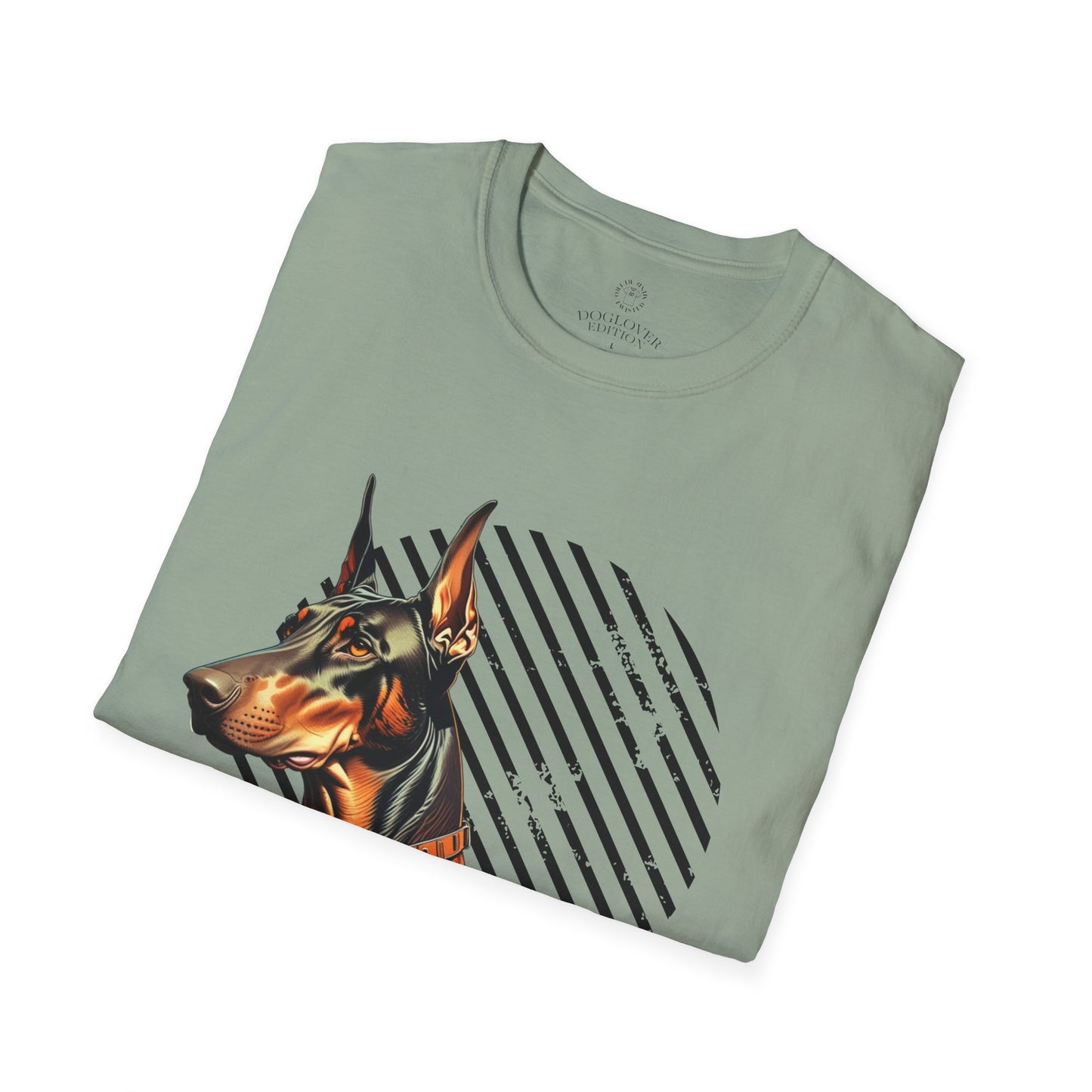 Pure Love Doberman Unisex Softstyle T-Shirt