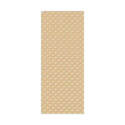 Gingerbread Pattern Gift Wrap Paper — Festive Holiday Wrapping Sheets