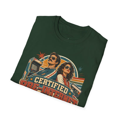 Certified Pre-Pandemic Survivor T-Shirt — Retro 70s Vintage Graphic
