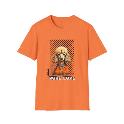 Pure Love Poodle Unisex Softstyle T-Shirt