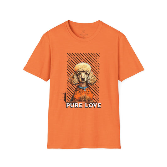Pure Love Poodle Unisex Softstyle T-Shirt