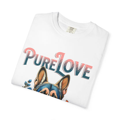 Pure Love Dog Graphic Unisex T-Shirt - Perfect Gift for Pet Lovers