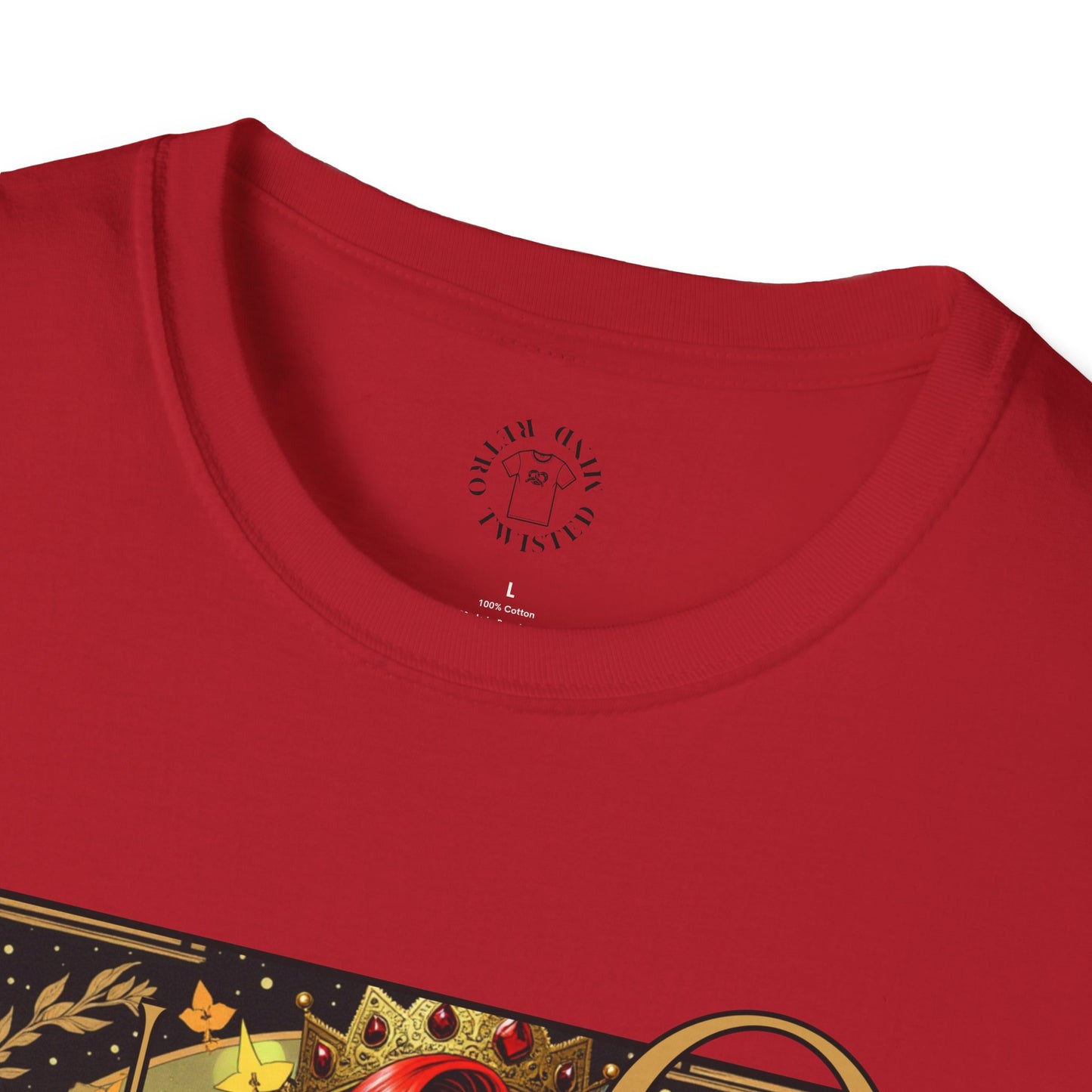 Enchanting Queen Graphic Unisex Softstyle T-Shirt,queen,girl