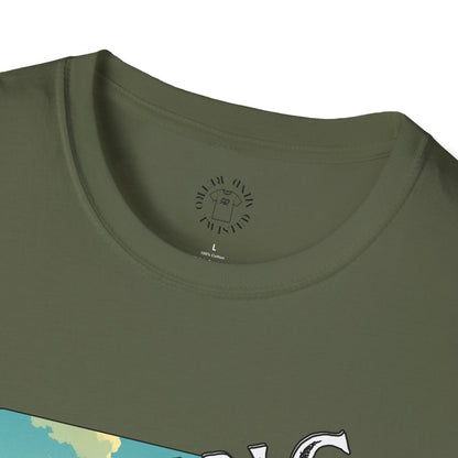 Fishing Like a Pro Unisex Softstyle T-Shirt - Perfect Gift for Anglers,gator,sport