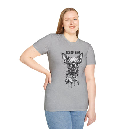 Chihuahua 'Nobody Home' Graphic T-Shirt