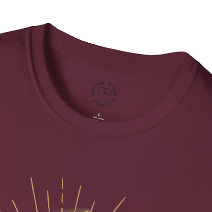 Empowered Women Unisex Softstyle T-Shirt - Bold & Confident Design, queen. girl