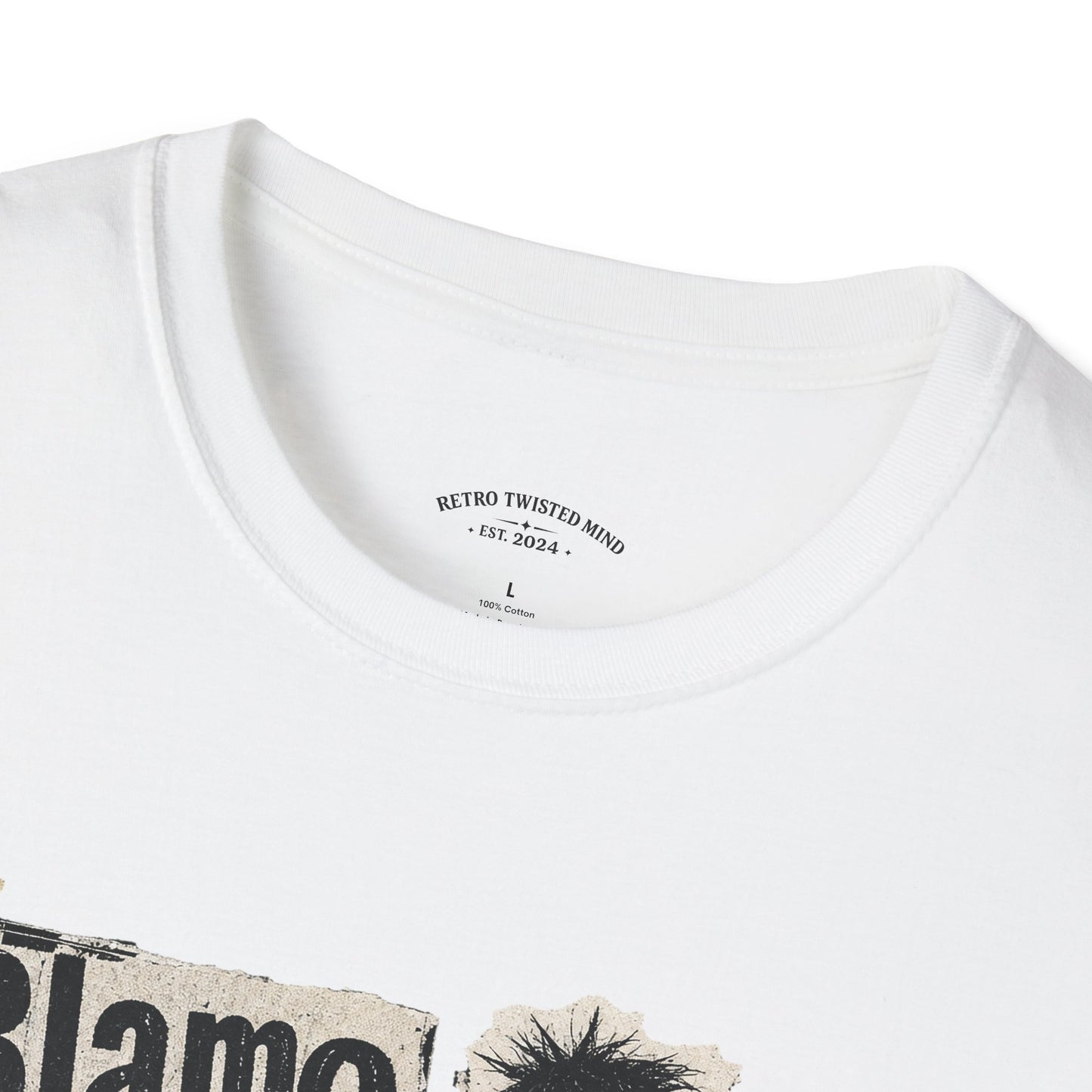 Blame the Owner Not the Dog T-Shirt - Funny Punk Dog Graphic Tee