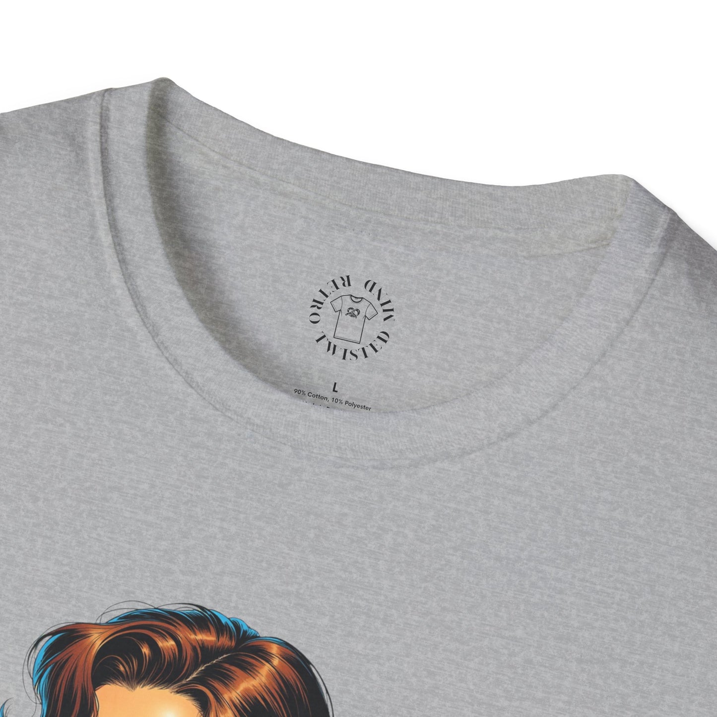 Retro Inspired 'Say Nothin' Unisex Softstyle T-Shirt,twisted