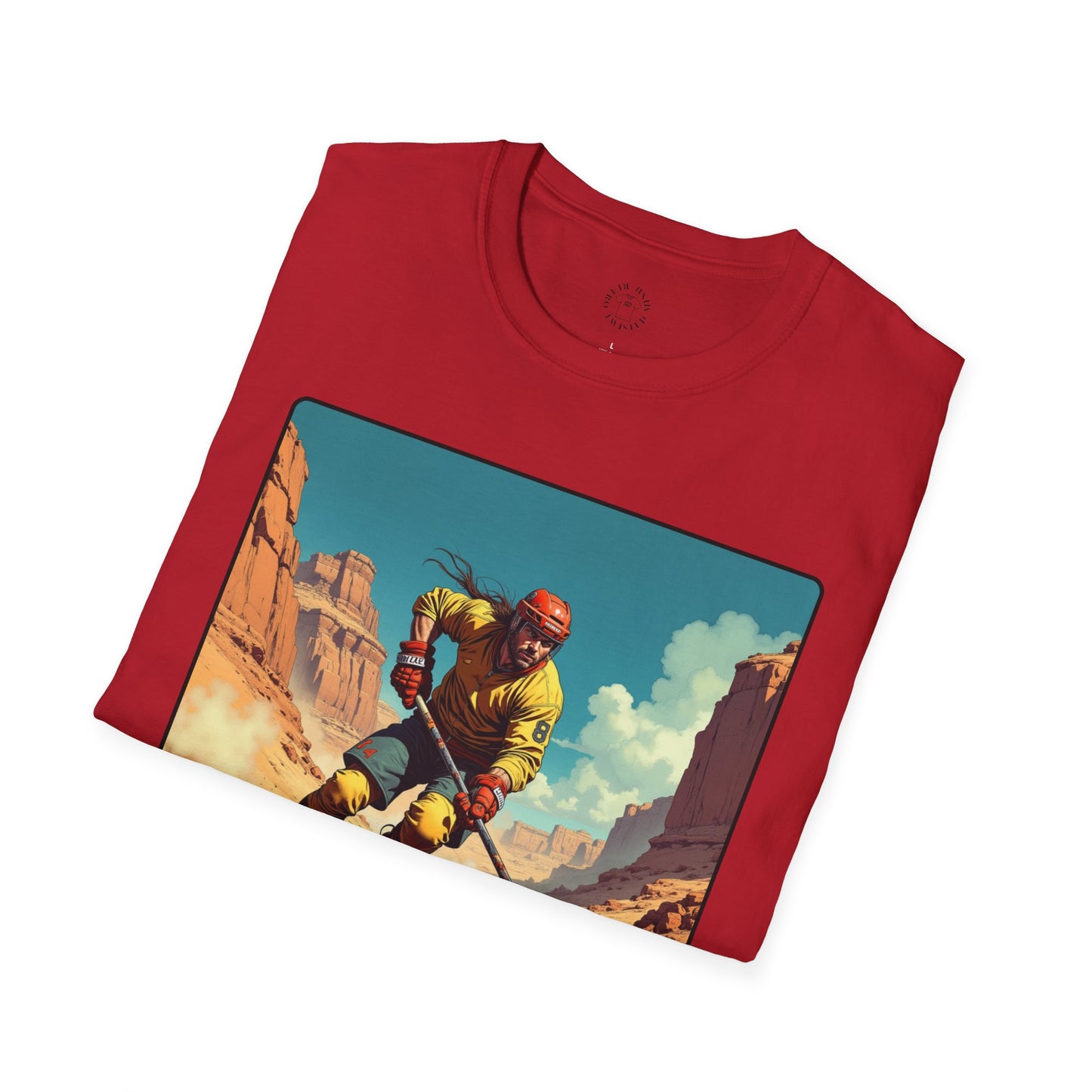 Retro Gamer Unisex Softstyle T-Shirt - 'My Game, My Rules' hockey ,sport