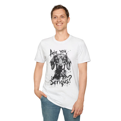 Are You Serious? Dachshund Graphic T-Shirt