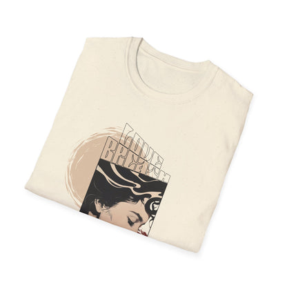 T-Shirt — Vintage Art Nouveau Woman Graphic Tee (Brave)