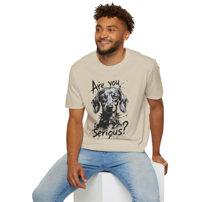 Are You Serious? Dachshund Graphic T-Shirt