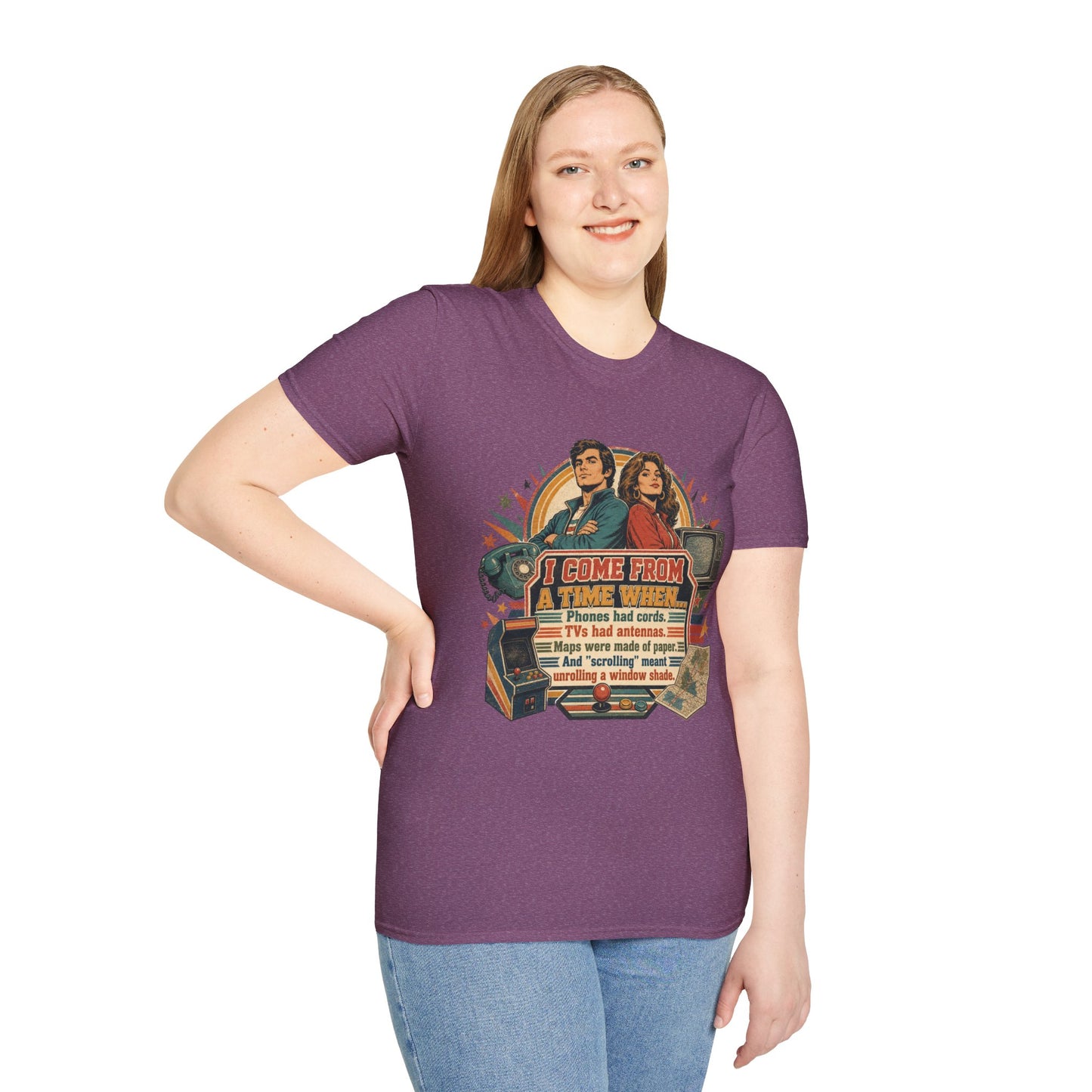 Vintage Road Trip T-Shirt — "I Come From A Time When" Retro Couple Graphic