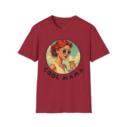 Cool Mama Vintage Unisex Softstyle T-Shirt - Fun and Trendy Summer Wear
