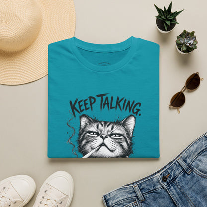 Keep Talking, I'm Judging Cat T-Shirt