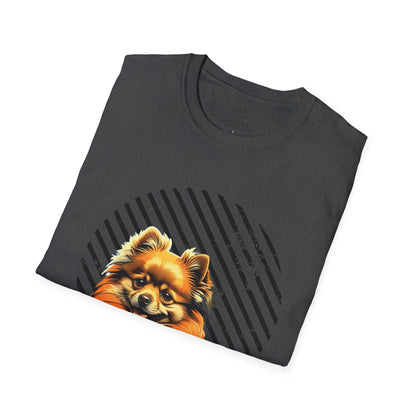 Pure Love Pomeranian T-Shirt - Unisex Softstyle Tee for Dog Lovers