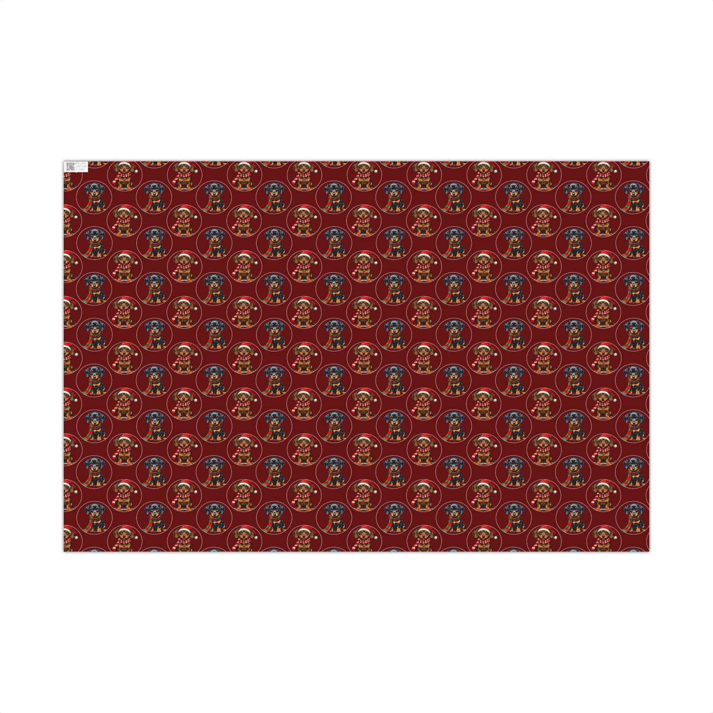 Nutcracker Pattern Gift Wrap Paper — Festive Red Holiday Wrapping for Christmas Gifts