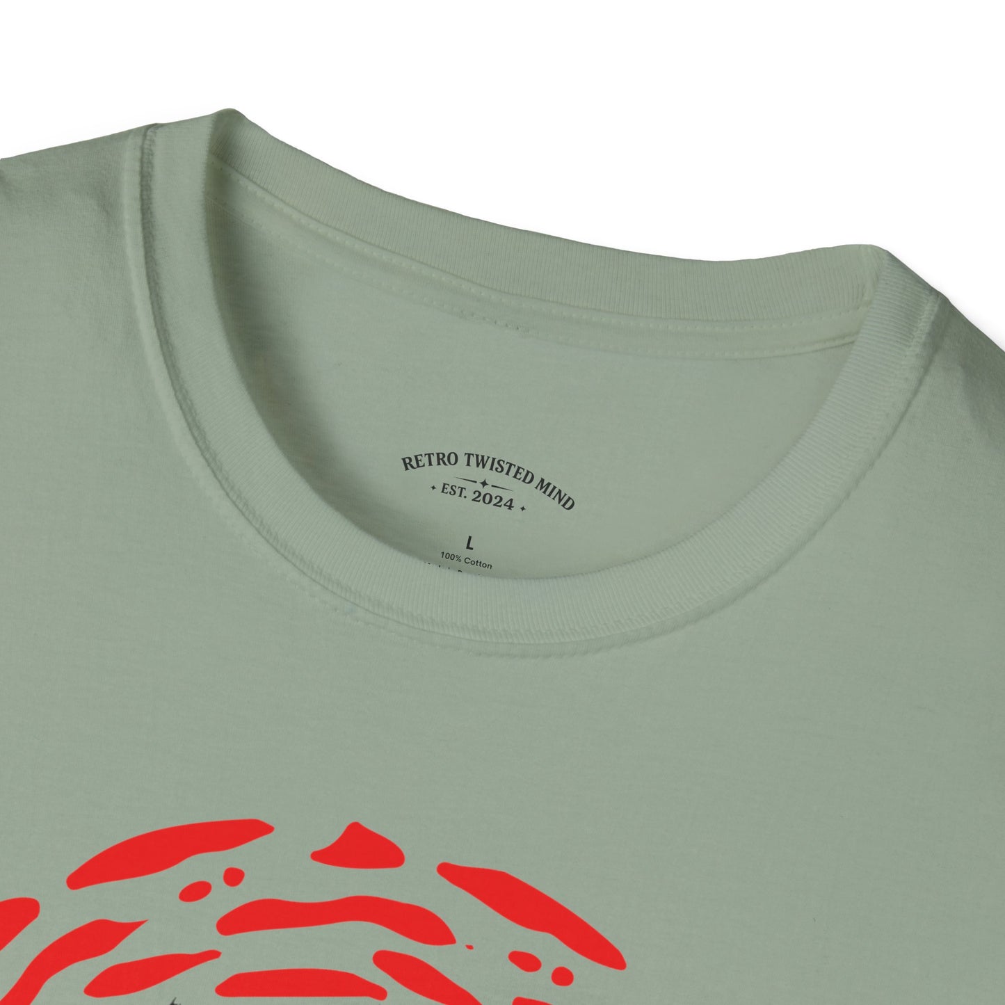 Doberman Graphic T-Shirt — Red Halo 'Bandit' Design
