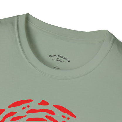 Doberman Graphic T-Shirt — Red Halo 'Bandit' Design