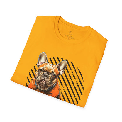 Pure Love French Bulldog Unisex Softstyle T-Shirt