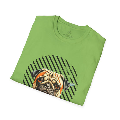 Pure Love Pug T-Shirt - Unisex Softstyle Tee