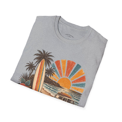 Retro Surf Sunset T-Shirt
