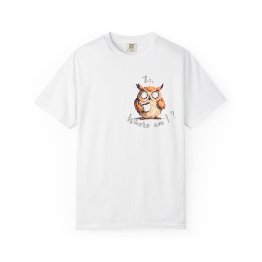 Where Am I? Owl Graphic T-Shirt