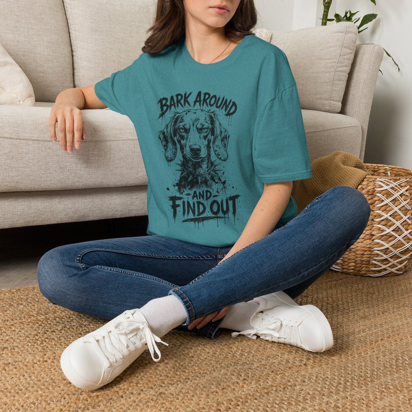 Bark Around and Find Out Dog T-Shirt