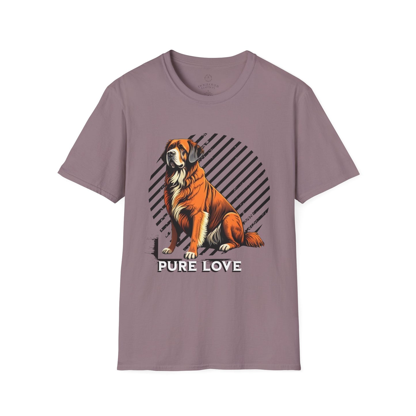Pure Love Dog T-Shirt - Unisex Softstyle Pet Lover Tee