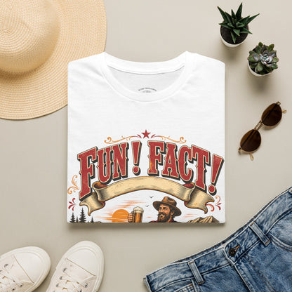 Fun! Fact! T-Shirt — Vintage Beer Drinker Graphic Tee