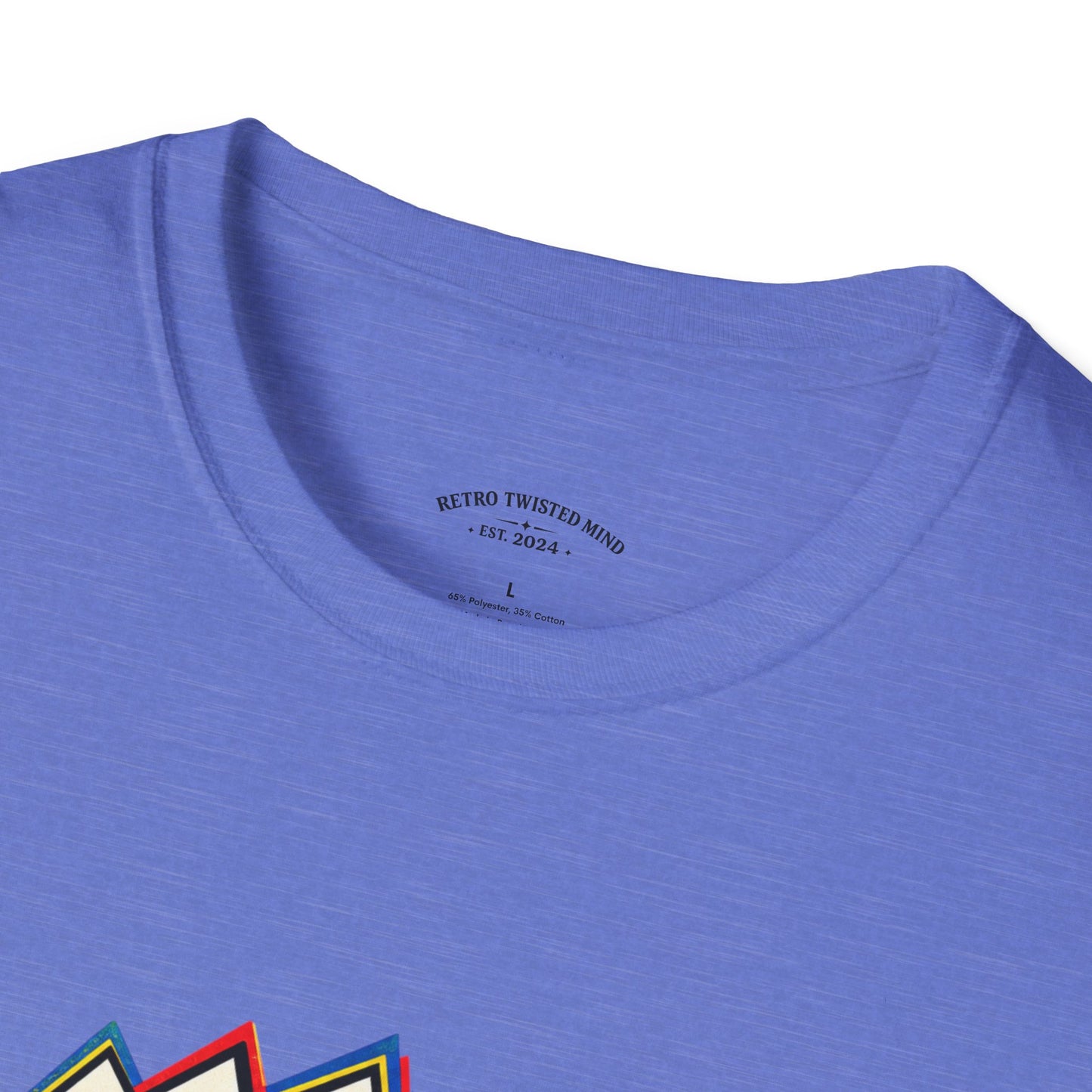 Cat T-Shirt — "My Cat Has Two Moods: Feed Me, Leave Me Alone" Funny Retro Comic Tee