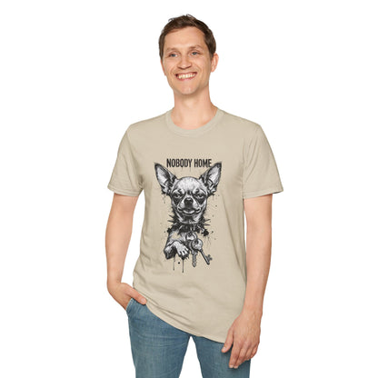 Chihuahua 'Nobody Home' Graphic T-Shirt