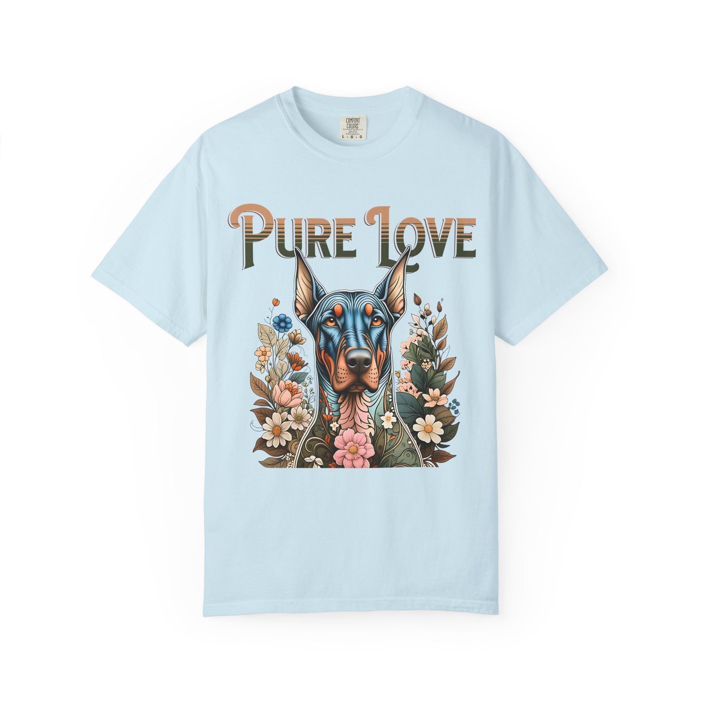 Pure Love Dog Art Unisex T-Shirt - Perfect Gift for Animal Lovers