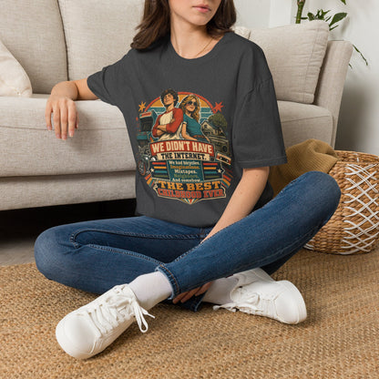 Retro Stranger Things 'We Didn't Have The Internet' T-Shirt