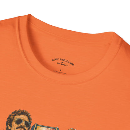 Before Google T-Shirt — Retro Vintage "We Used Our Brains" Graphic Tee