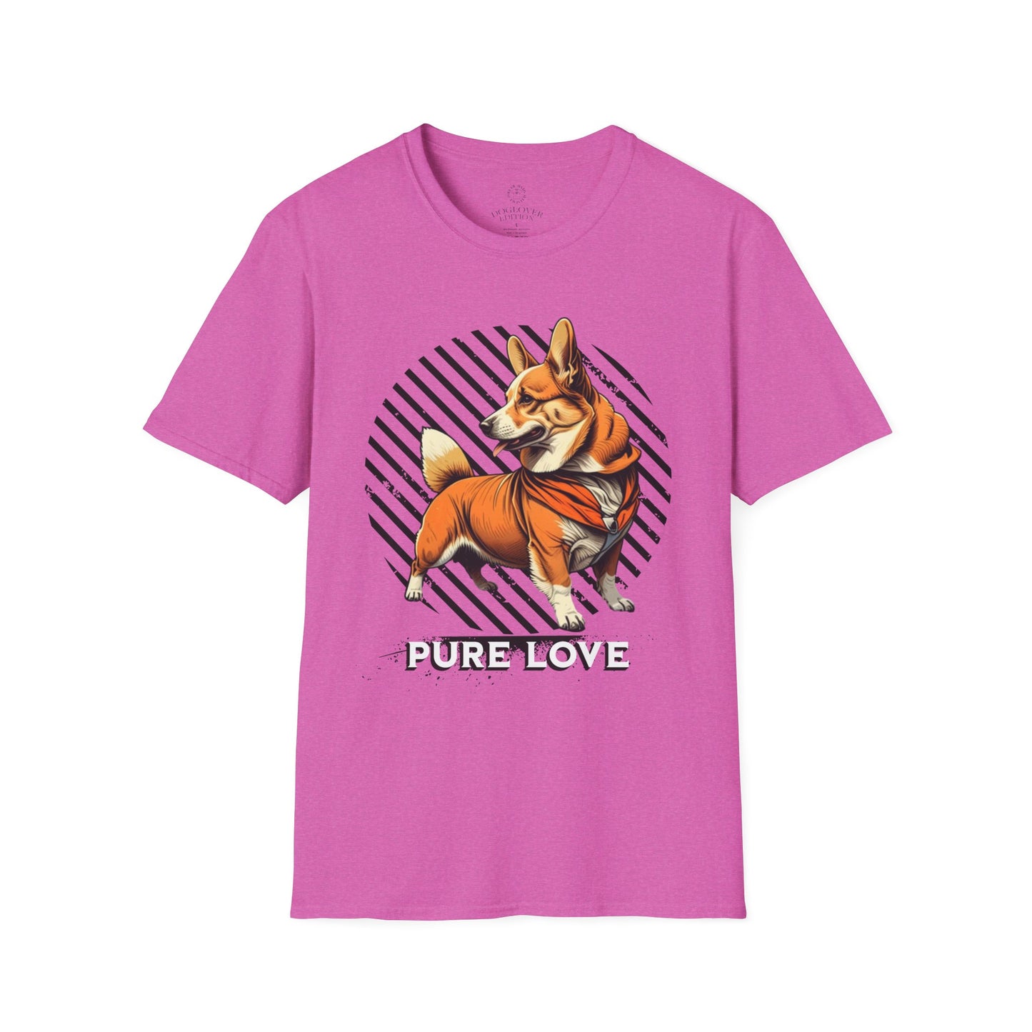 Pure Love Corgi Unisex Softstyle T-Shirt