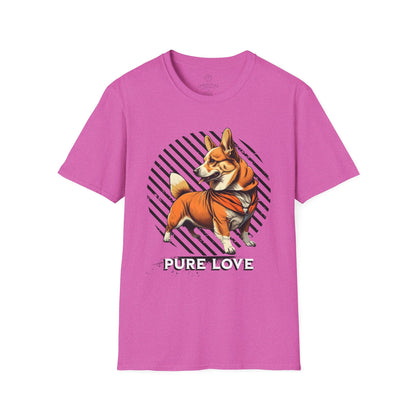 Pure Love Corgi Unisex Softstyle T-Shirt