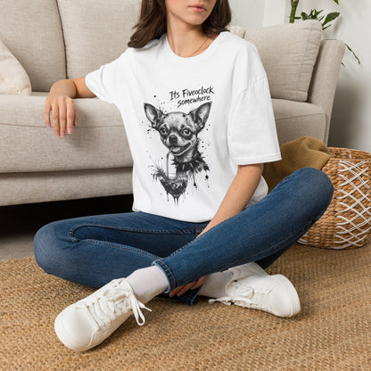 Chihuahua 'It's Five O'Clock Somewhere' T-Shirt