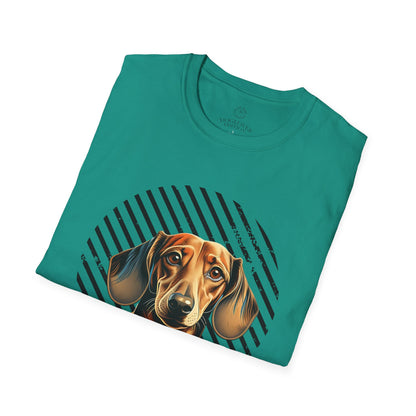 Pure Love Dachshund Unisex Softstyle T-Shirt - Perfect for Dog Lovers