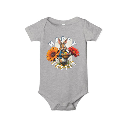 Easter Bunny Infant One Piece - Cute Baby Bodysuit for Spring Celebrations