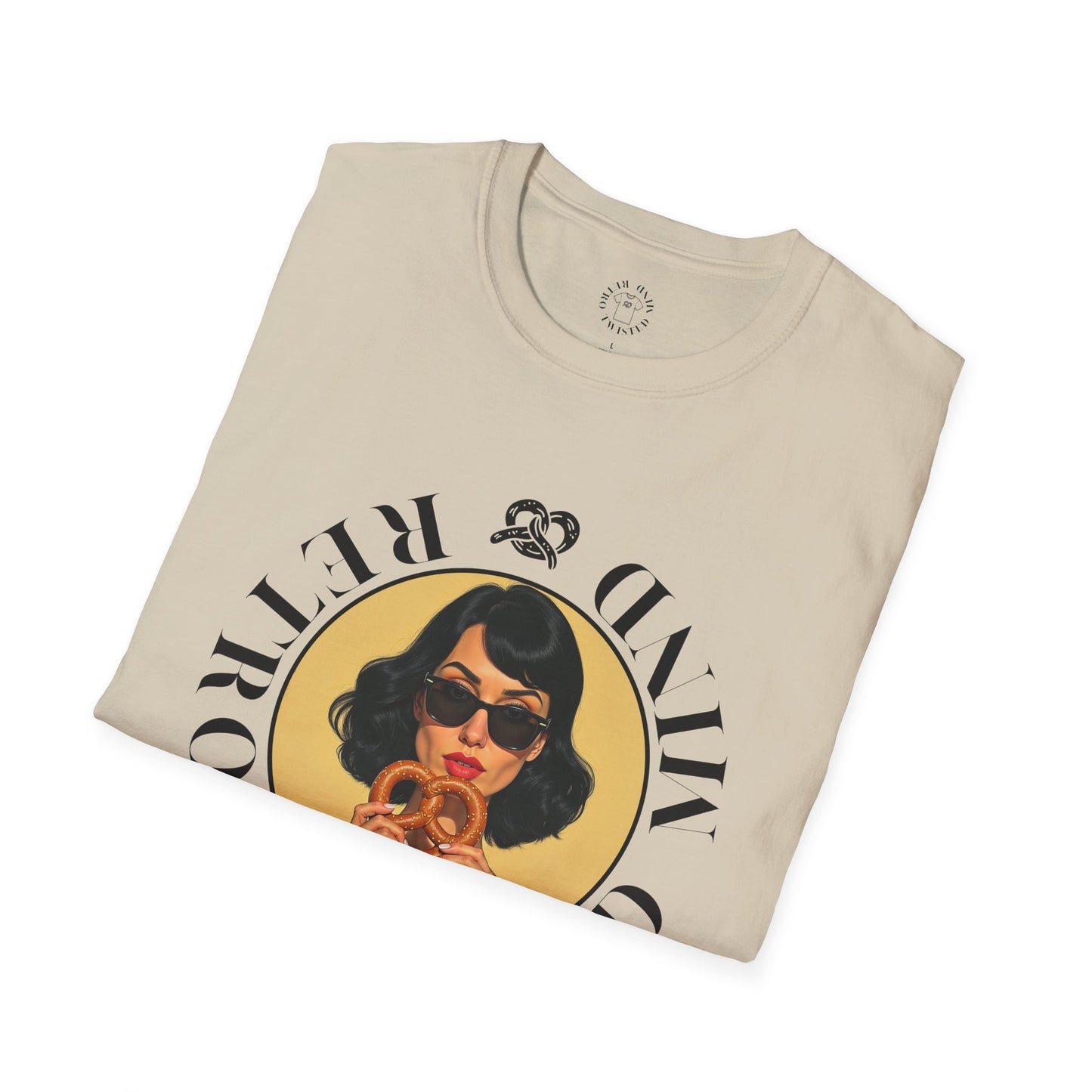 Twisted Mind, Unisex Softstyle T-Shirt - Retro Vibe Graphic Tee, twisted