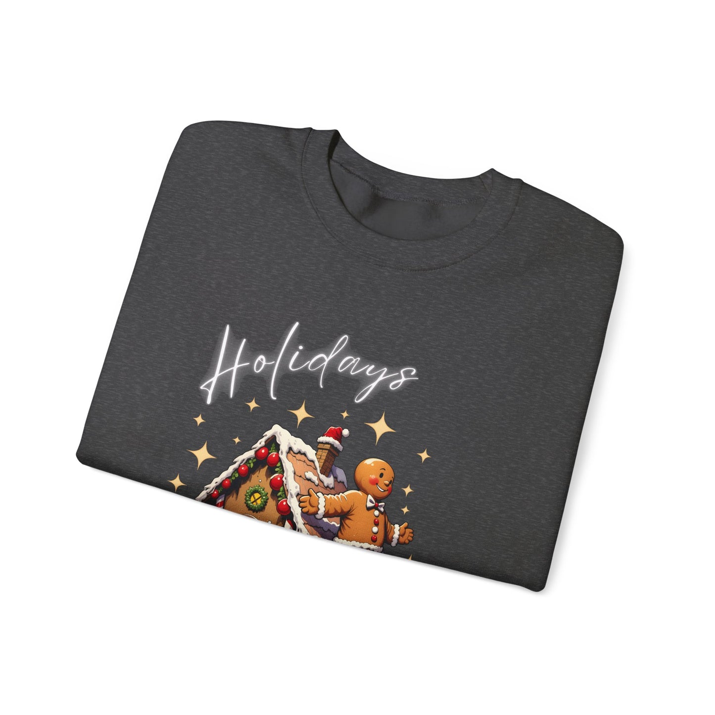 Holiday Season Gingerbread Crewneck Sweatshirt